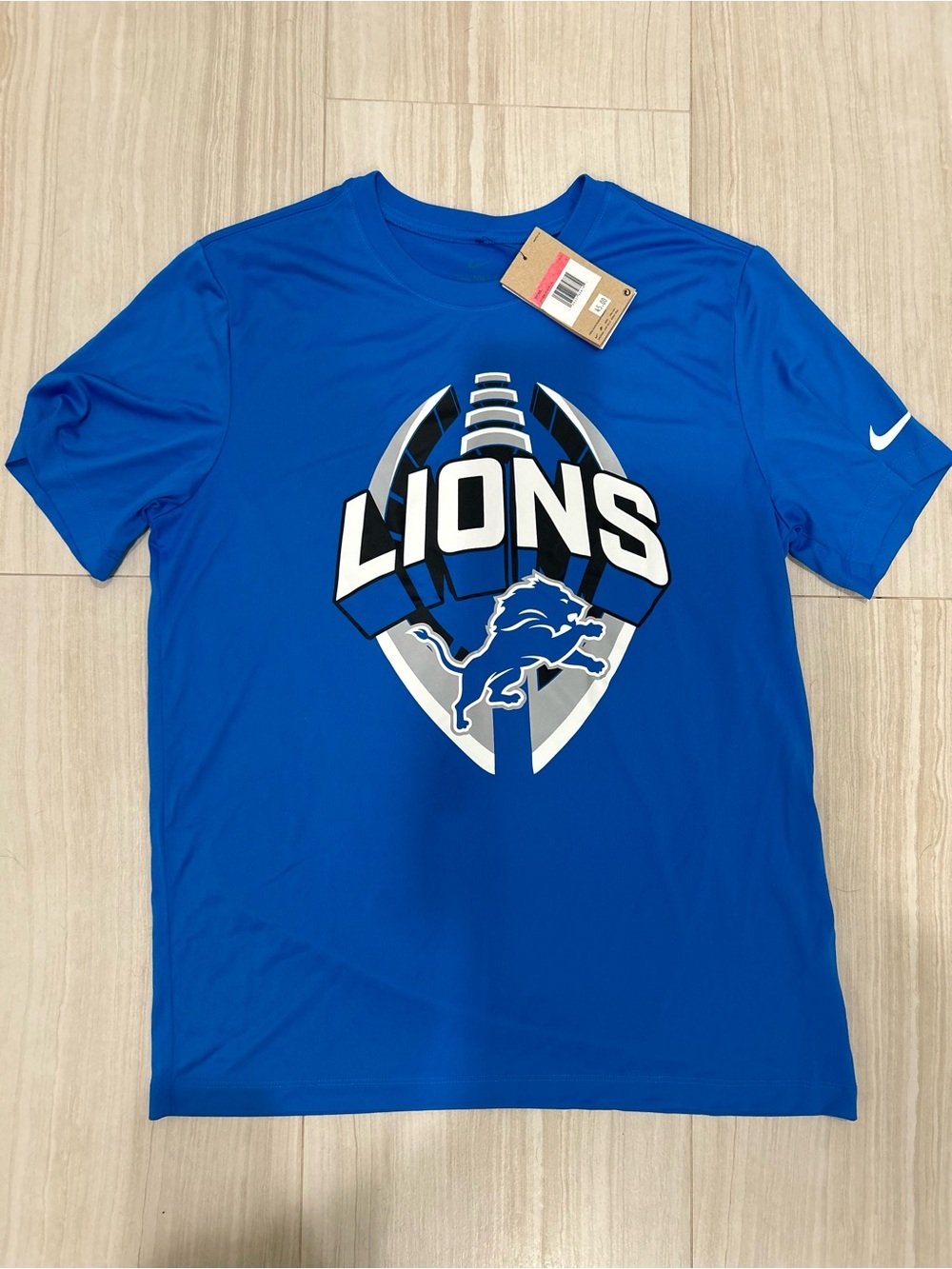 Nike Detroit Lions Graphic Sports Tee- size L